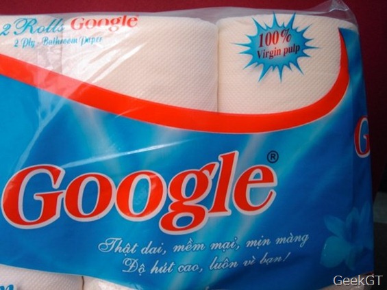 Papel higienico Google
