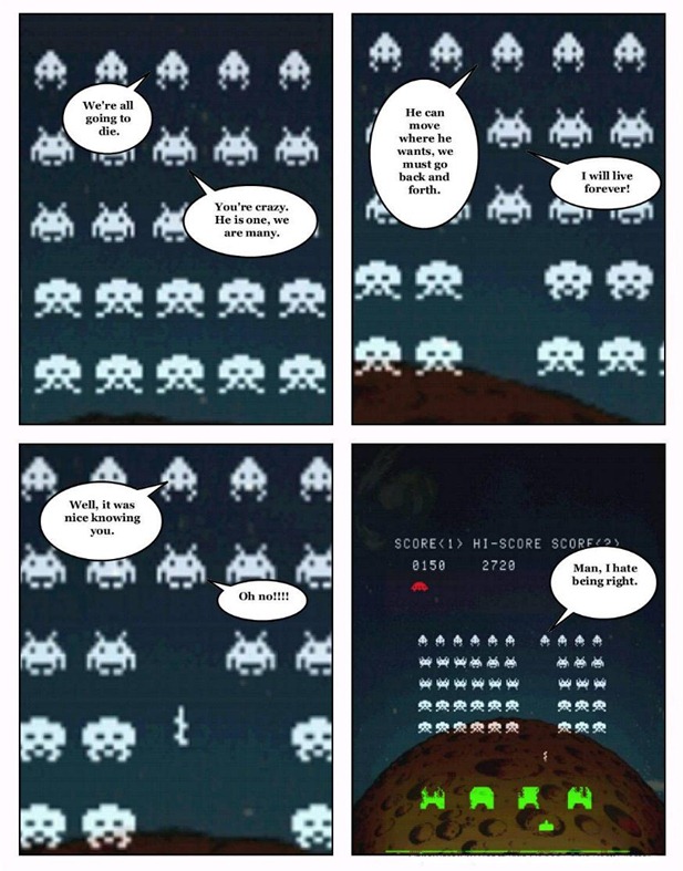 what theyre thinking space invaders