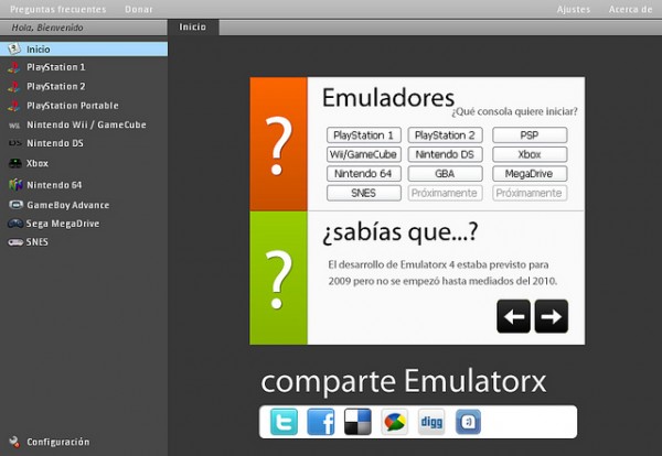 Emulatorx - Emulador multiplataforma