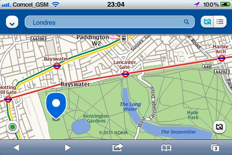 Nokia Ovi Maps para iPhone y Android
