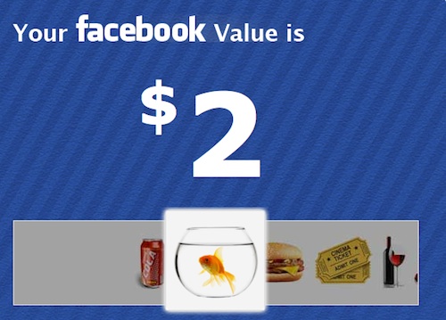 Cuanto vales para Facebook