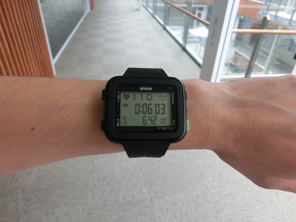 Epson E200 - el reloj que mide el pulso