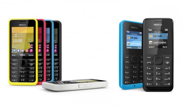 Nokia 305 y Nokia 105
